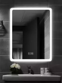 Зеркало Ceruttispa Мадера CT9732 60x80 см, с LED-подсветкой, сенсорным выключателем, диммером, антизапотеванием