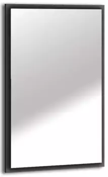 Зеркало Cezares Tiffany 45041 58,6x90 см, с LED-подсветкой, антизапотеванием, Nero Grafite