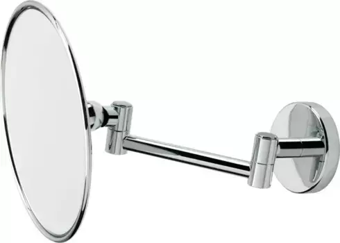 Зеркало косметическое Stil Haus 1035(08) с 3x увеличением, настенное, хром