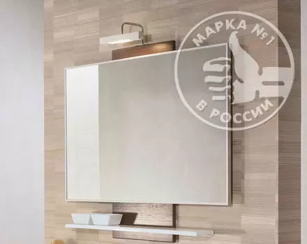 Зеркало ЛОГИКА М95 разборное венге Акватон 1A108002LOD90