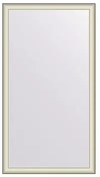 Зеркало напольное 109x200 см белая кожа с хромом Evoform Definite floor BY 6042