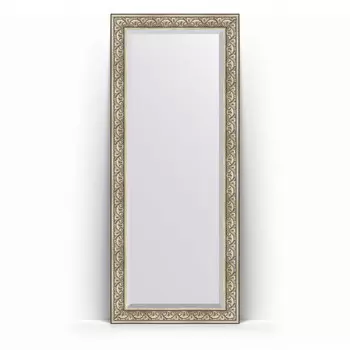 Зеркало напольное 85x205 см барокко серебро Evoform Exclusive Floor BY 6134