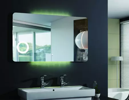 Зеркало с подсветкой 100х70 см Esbano ES-1831KD