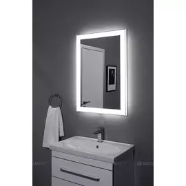 Зеркало с подсветкой 60x85 см Aquanet Алассио 00196632