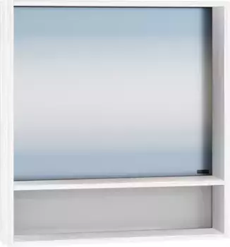 Зеркало Санта Прима 700346 59,6x68,2 см, светлый дуб