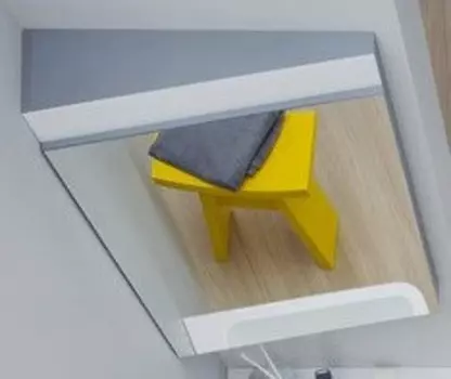 Зеркало серый глянец 55х75 см Ravak 10° X000001071