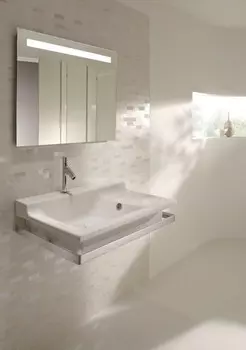 Зеркало со светодиодной подсветкой 80*65 см Jacob Delafon Parallel EB1413-NF