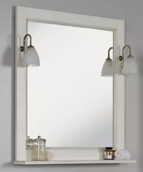 Зеркало Жерона 85 белое золото Акватон 1A158702GEM40