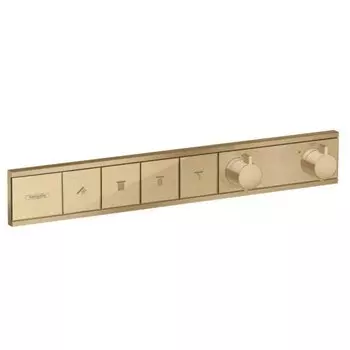Смеситель для душа Hansgrohe RainSelect 15382140 бронзовый, с термостатом