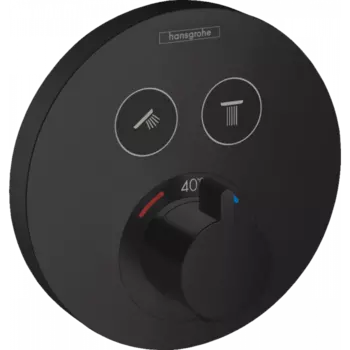 Смеситель для душа Hansgrohe ShowerSelect S 15743670 черный матовый