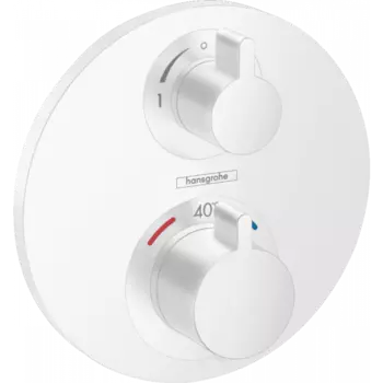 Смеситель для душа Hansgrohe Ecostat S 15758700 белый матовый