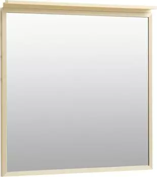 Зеркало Allen Brau Priority 80х75 с подсветкой латунь матовый
