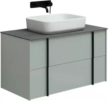 1.32006.PWM REALITY Тумба 91, рapyrus white matt (274394)