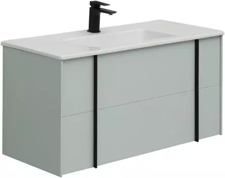 Тумба под раковину Allen Brau Reality 100 светло - зеленый матовый