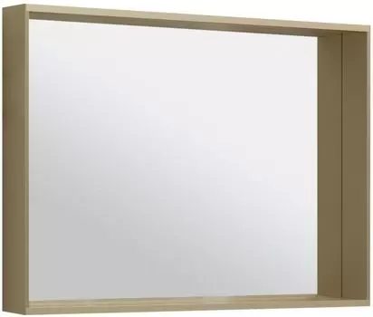Зеркало Allen Brau Reality 100 с подсветкой латунь матовый