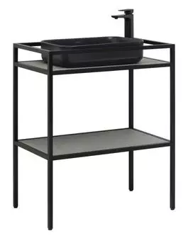 1.33002.BB LIBERTY Консоль 75 напольная, черный браш (274336)