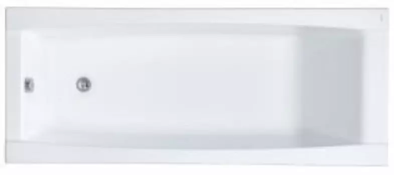 1.WH30.2.494 САНТОРИНИ 160 х70 ванна акриловая прямоугольная белая