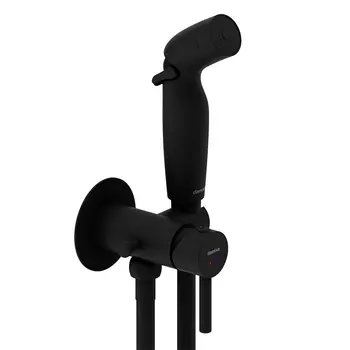 Гигиенический душ Damixa Option 211000300 С ВНУТРЕННЕЙ ЧАСТЬЮ, черный