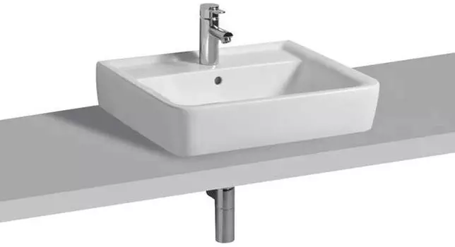 225160000 Renova Nr.1 Plan Мебельная Раковина, с отв., с переливом 600x480 мм