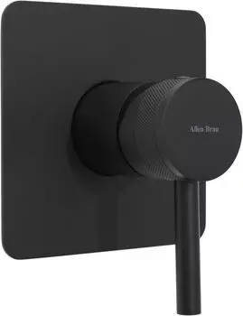 Смеситель для душа Allen Brau Priority чёрный матовый