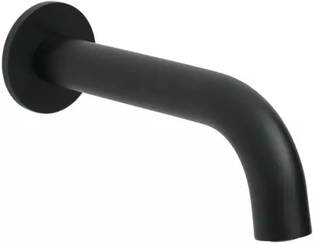5.31018-31 PRIORITY Излив из стены латунь, встраиваемый, 200мм, черн.мат (265513)