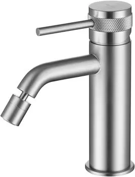 Смеситель для биде Allen Brau Priority сталь матовый