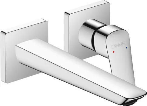 Смеситель для раковины Hansgrohe Logis Fine с донным клапаном хром