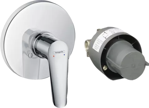 71608000 HG Logis E смеситель для душа (внешняя и скрытая часть)