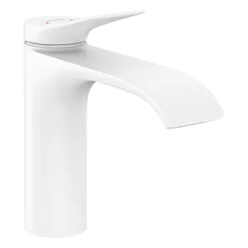 Смеситель для раковины Hansgrohe Vivenis 110 75020700 матовый белый