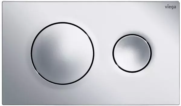 773779 Prevista Панель смыва для унитазов Visign for style 20, пластик, цвет хром, модель 8610.1