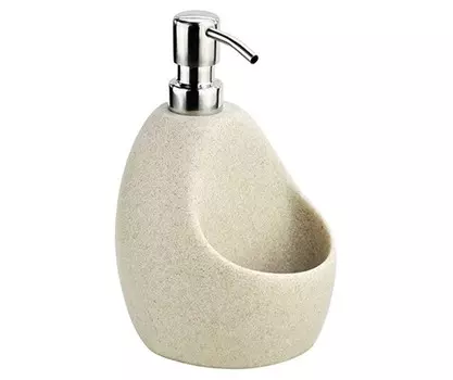 Дозатор для кухонной мойки Wasserkraft K-8099 с емкостью для губки
