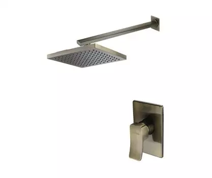 A12610 Встраиваемый комплект для душа с верхней душевой насадкой