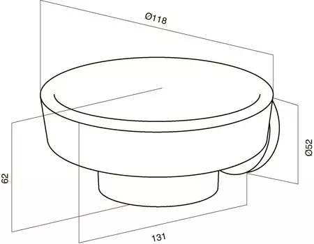 Мыльница AM.PM Bliss L A5534264