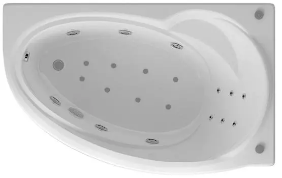 Акриловая ванна 160x97 см Aquatek Бетта BET160-0000001