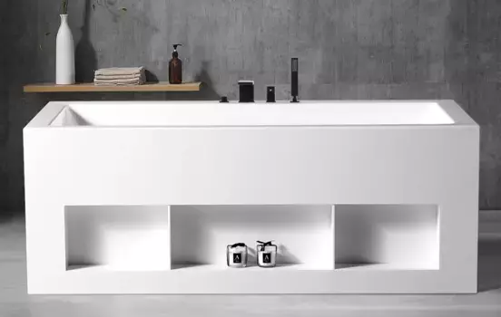 Акриловая ванна Abber 160x80, универсальная (AB9339-1.6)