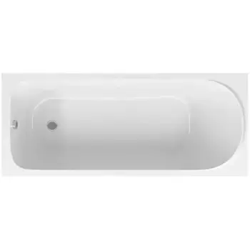 Акриловая ванна AM.PM X-Joy W88A 150x70 см, пристенная, белая, с каркасом