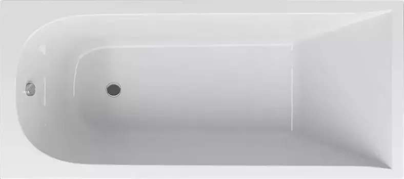 Акриловая ванна AM.PM Spirit V2.0 W72A-180-080W-A2 180x80 см, пристенная, белая, с каркасом