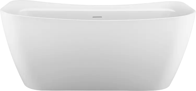 Акриловая ванна AQUATEK Амадео AQ-197778 170x80 см, отдельностоящая, белая, на ножках, со сливом-переливом