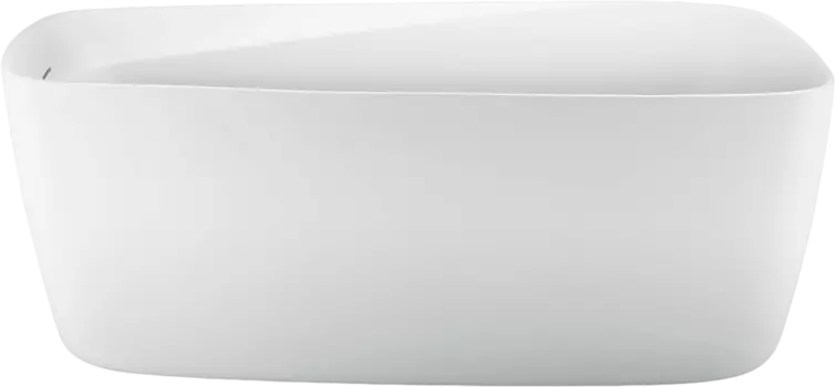 Акриловая ванна AQUATEK Паола AQ-190778 170x80 см, отдельностоящая, белая, на ножках, со сливом-переливом