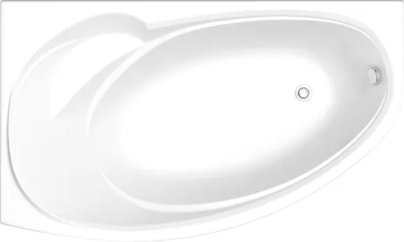 Акриловая ванна Bas Фэнтази 150x95 см L