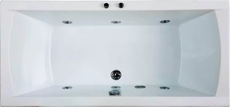 Акриловая ванна Bas Индика 170x80 см с г/м