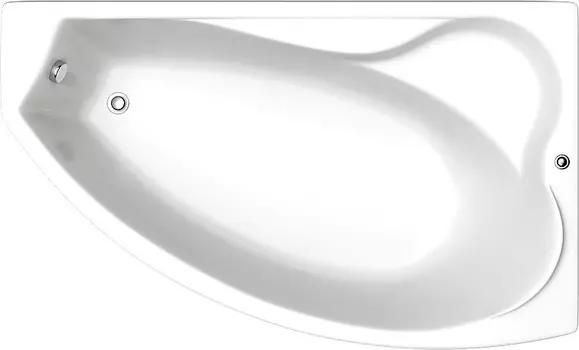 Акриловая ванна Bas Николь 170x108 см R