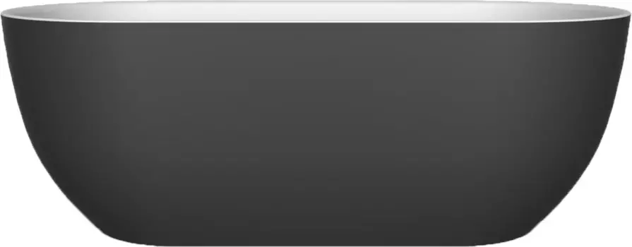 Акриловая ванна BelBagno 150х80 черный, матовый (BB70-1500-800-W/NM)