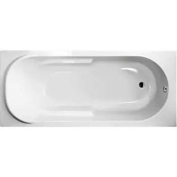 Акриловая ванна Berges Lumbo 150х75 с каркасом белая