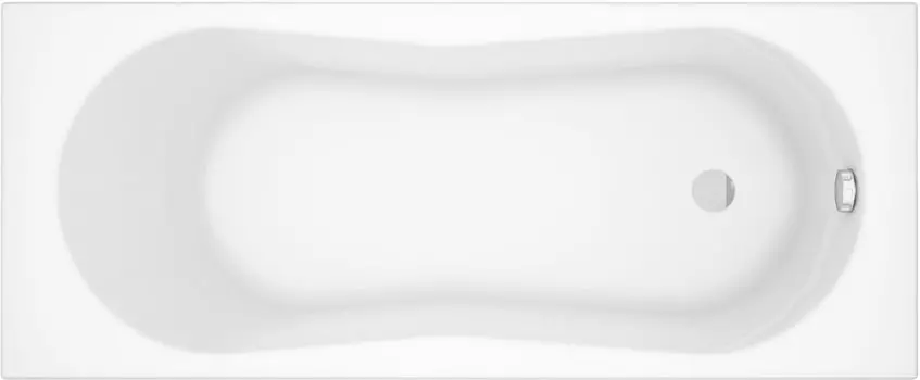 Акриловая ванна Cersanit Nike 170 ультра белый