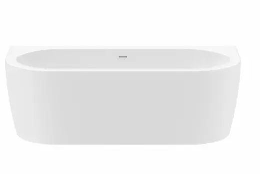 Акриловая ванна Cezares пристенная Slim 180х80 белая