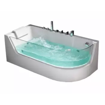 Акриловая ванна Frank 170х80 правая с гидромассажем