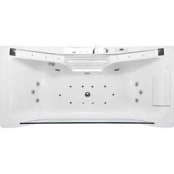 Акриловая ванна Frank 170х85 белая с гидромассажем