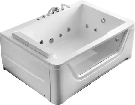 Акриловая ванна Gemy 170x120 с гидромассажем (G9226 B)