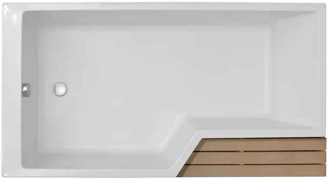 Акриловая ванна Jacob Delafon Bain-Douche Neo 160 L